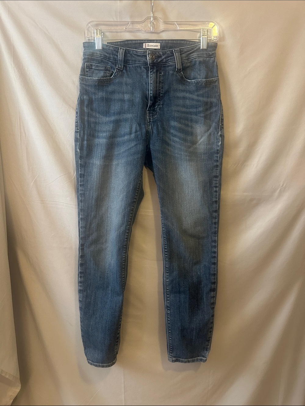 Morrison Mid-Wash Blue Jeans